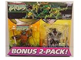 Teenage Mutant Ninja Turtles 2 Figure Pack - Fighting Gear Donatello & Foot Soldier