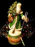 Irish Santa with Irish Blessing Figurine