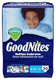 Goodnites Boys Underwear Large/Extra Large, Boy, 20 Count (Pack of 3), Packaging May Vary