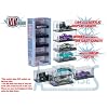 M2 Auto-Cases Display Case for 1/64 Cars 5 Pack