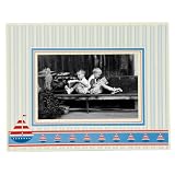 Stripe/Sailboat Frame - Blue (4x6