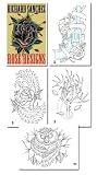 Richard Sanchez - Rose Designs Tattoo Sketchbook