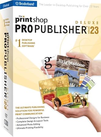 The Print Shop V23 Pro Publisher Deluxe