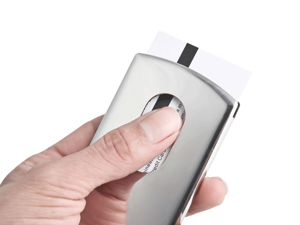 Amazon.com : Sandra Shop Stainless Steel Wallet Business Name ... Amazon.com : Sandra Shop Stainless Steel Wallet Business Name ...