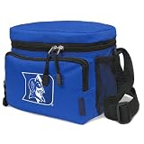 Duke Logo Lunch Box Cooler Bag Insulated Royal DUKE UNIVERSITY Blue Devils - Top Quality Lunchbox or Small Travel Bag