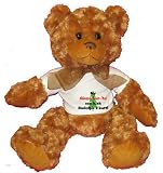 My Chinese Shar-Pei Can Kick Rudolph's Butt Plush Teddy Bear with WHITE T-Shirt