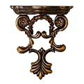 Resin Wall Shelf - Antique Gold
