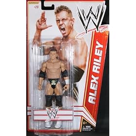  ALEX RILEY - WWE SERIES 17 TOY WRESTLING ACTION FIGURE
