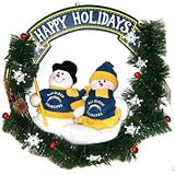 San Diego Chargers 20 Inch Team Snowman Wreath