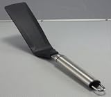 Edelstahl-Nylon-Pfannenwender, Heber, schmal, aus der AHA!/HeiRol-steely Serie
