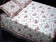 Dollhouse Miniature Artisan Double Bed Quilt Set