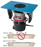 Rockler Router Table Plate for Porter Cable 7529/690/693, Makita, Bosch & DeWalt*