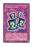 YuGiOh! Champion Pack: Game Six # CP06-EN019 Magical Hats - Common - Single YuGiOh! Card in Protective Sleeve