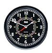 Weems and Plath Trident Black Dial Time and Tide Clock 440315