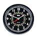 Weems and Plath Trident Black Dial Time and Tide Clock 440315