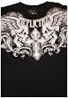 Men's Affliction Skull and Cross Short Sleeve T-Shirt Black