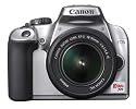 Canon Rebel XS 10.1MP Digital SLR Camera with EF-S 18-55mm f/3.5-5.6 IS Lens (Silver)