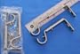 A&F Rod Decor - Adjustable Bracket, Satin Nickel