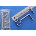 A&F Rod Decor - Adjustable Bracket, Satin Nickel