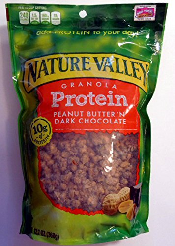 Nature Valley Peanut Butter 'N Dark Chocolate Protein Granola (Pack of 2)
