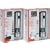 ELIS RECHARGEABLE DUO, Moulin � poivre �lectrique + Moulin � sel �lectrique inox avec syst�me U Select.