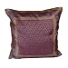 ShalinCraft Pillow Cases Home Decorating India Christmas Gift Ideas Silk Fabric 16x16 inches (bcbr336)