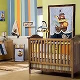 IMAGE OF Kids Line 6 Piece Ark Animal Crib Set