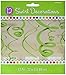 Kiwi Lime Green Hanging Swirl Decorations (12ct)
