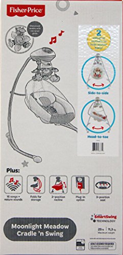 moonlight meadow cradle n swing