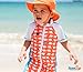 SwimZip Little Boy Short Sleeve Sunsuit with SPF 50 UV Sun Protection