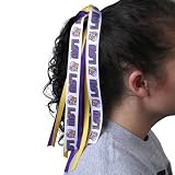 NCAA LSU Tigers Fan Ribbon Scrunchie