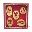 Olive Wood Christmas Ornaments