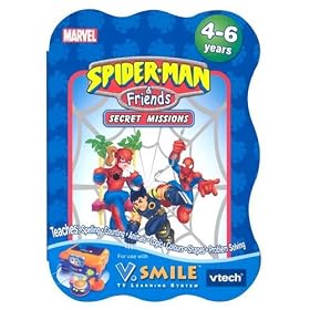 VTech V.Smile Learning Game: Spiderman & Friends "Secret Missions"
