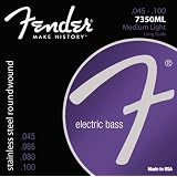 Fender 7350ML Stainless Steel Bass Guitar Strings