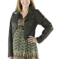 Liz Lange&reg; Distressed Moto Jacket - Brown
