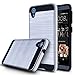HTC Desire 626s Case, HTC Desire 626 Case,eTzone Premium Extra Slim Shockproof Case, Steel Hybrid Dual Layer [TPU + Soft Silicone] Protective Case Cover for HTC Desire 626 / 626s (626 Silver)