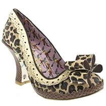 Irregular Choice Edna Leopard Court