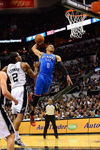 Russell Westbrook Sports Poster Photo Limited Print Oklahoma City Thunder NBA Player Sexy Celebrity Athlete Size 24x36#1