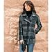 Cabela's Women's Classic Wool Peacoat Plaid