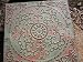 Giant English Victorian Flower Design Steppingstone Mold, Concrete - #SS-2424B