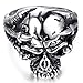 Kstyle Jewelry Mens Stainless Steel Ring, Vintage, Biker, Silver, Skull KR1944 (8)