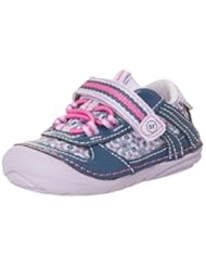 Shoes: Stride Rite SRT SM Loretta Running Shoe (Infant/Toddler),Navy,3 M US Infant - Stride Rite