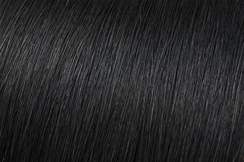 100% Remy human hair halo Extension, Infinitude-Halo, flip in with invisible miracle adjustable secret wire, Jet Black #1