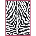 Zebra Rug - Pink (2`8"x3`10")
