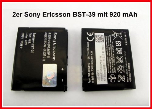 2 x Original - Sony-Ericsson BST-39
