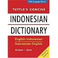 Tuttle's Concise Indonesian Dictionary: English-Indonesian, Indonesian-English (Tuttle Language Library)