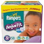 Pampers Active Fit Size 5+ (Junior +)...