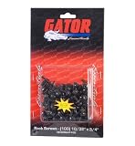 Gator Cases 10/32x3/4-Inch Rack Screws (Black, 25 Pack)