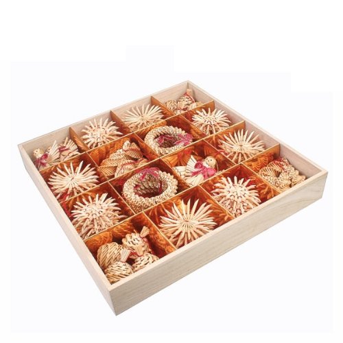 Weihnachts Deko Set 56 Teile mit verschiedenen Motiven
