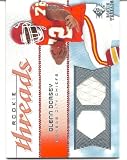 Glenn Dorsey 2008 SP Rookie Threads Rookie Threads Jersey Card 58/99 #RTGD Kansas City Chiefs